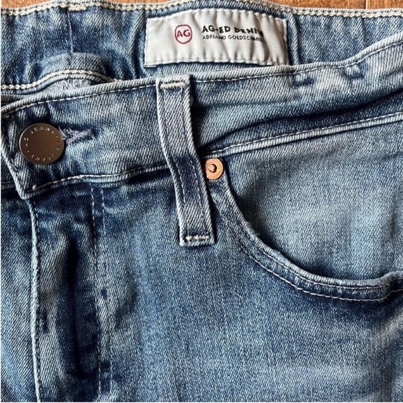 AG Adriano Goldschmied Farrah High Rise Skinny Jeans Distressed Stretch - Picture 6 of 12